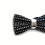 1pc Mens Artificial Diamond Crystal Bow Tie 6