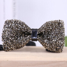 Bow Tie Crystal Rhinestone For Party Banquet Wedding Groom Mens Bow Tie