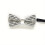1pc Mens Artificial Diamond Crystal Bow Tie 1