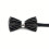 1pc Mens Artificial Diamond Crystal Bow Tie 2