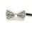 1pc Mens Artificial Diamond Crystal Bow Tie 3