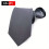Hot Solid Polyester Mens Zipper Necktie Easy to Get Necktie 16