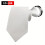Hot Solid Polyester Mens Zipper Necktie Easy to Get Necktie 7
