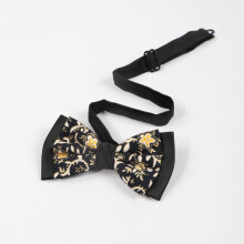1PC Mens Business Banquet Floral Noble Double Layer Pullover Bow Tie Daily Suit Matching