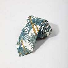 1PC Summer Mens Funky Coconut Tree Holiday Beach Party Necktie