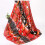Printed Satin Square Scarf Silk Square Scarf 11