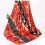 Printed Satin Square Scarf Silk Square Scarf 6