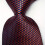 Mens Plaid Jacquard Woven Tie 1