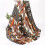 Printed Satin Square Scarf Silk Square Scarf 8