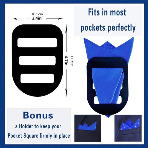 20pcs Pocket Square Handkerchiefs 2