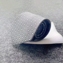 1 Set Mens Vintage Gray Tie And Pocket Square And Cufflink Set Classic Business Party Wedding