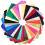 26 Piece Assorted Mens Solid Polyester Satin Pocket Square Handkerchief Plain Hanky Set For Wedding Part 8