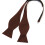 Mens Multicolor Plain Gourd Bow Tie Performance Bow Tie 8