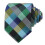 1pc Plaid Polyester Necktie 1