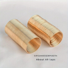 1Pc Flexible Steel Wire Spring Steel Wire DIY Self Jewelry Ring Bead Material Accessories