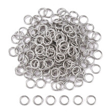 10g Stainless Steel Open Jump Ring Plated Bead Jump Wire Rings For Jewelry Making Kit Key Ring DIY Craft Necklace Bracelet Pendant Keychain Link Acces