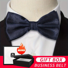 Mens Bow Tie Decorative Accessories For Party Wedding Fathers Boyfriends Husband With