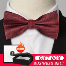 Mens Bow Tie Decorative Accessories For Wedding Bridegroom Husband With