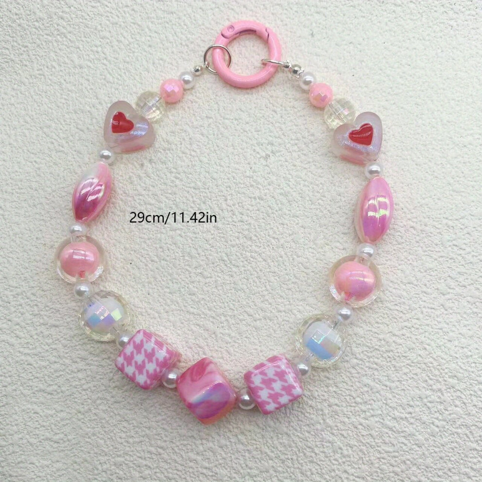 1Pc Colorful Beaded Pendant For Mobile Phone Bag 885664563593
