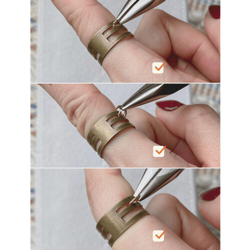 1pc DIY Opening Ring Auxiliary Tool Aid For Opening Loop 2