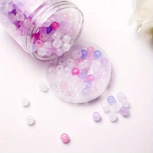378 UV changing Beads Sun changing Night Light Beads UV sensitive Beads Environmentally Friendly Beads Childrens Loose Beads DIY Kit Box Bead String