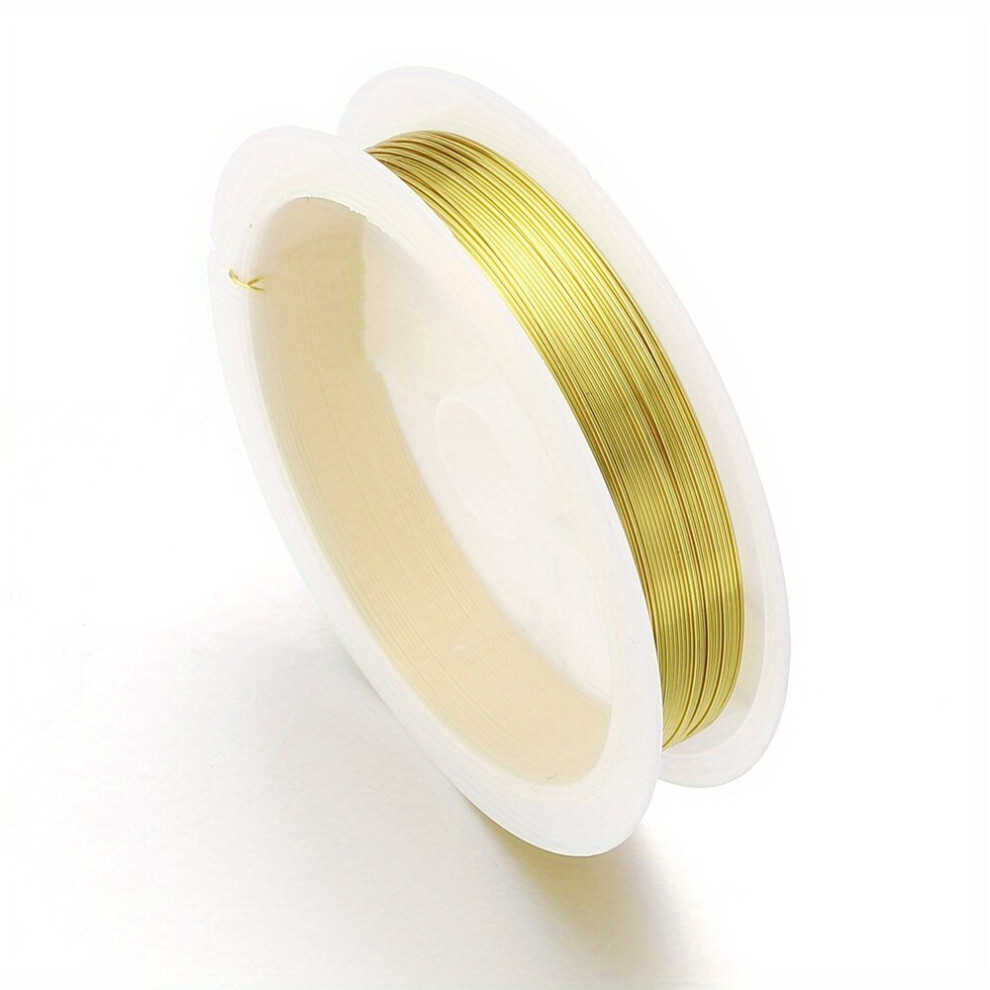 1 Roll Jewelry DIY Copper Wire For Crafts Beading Bracelet Necklaces Earring Jewelry Making Supplies