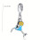 Pink Cocktail Cup Charm For Pandoras Bracelets Or Necklace 10