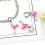 Pink Cocktail Cup Charm For Pandoras Bracelets Or Necklace 4
