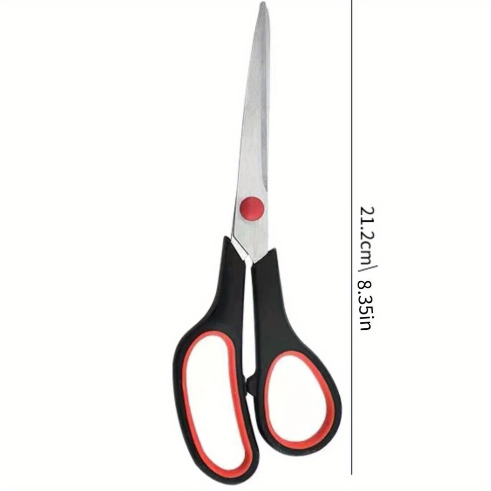 8 Inch 20 32 Cm Multifunctional Stainless Steel Scissors Rubber Plastic Scissors Office Scissors Paper Cutting Art Scissors 885664616831