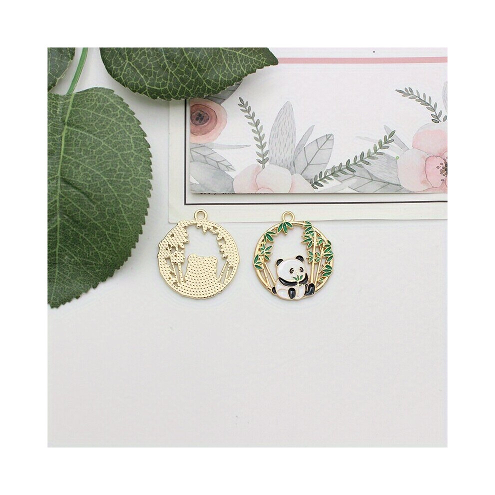 DIY Hollow Pendant Panda Shaped Pendant Women Daily Clothing Accessories-image-OPC-PC6DXDF-NEW