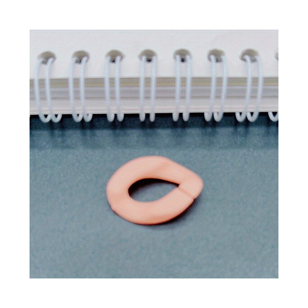 Colored Acrylic Open Loop Chain Buckle Clothing And Accessories Box Necklace Headwear Keychain Link Buckle-image-OPC-PC6DZD6-NEW