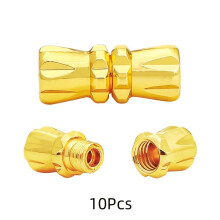 10pcs DIY Screw Buckle Diy Beaded Necklace Bracelet Connection Buckle Jewelry Accessories Joint Buckle