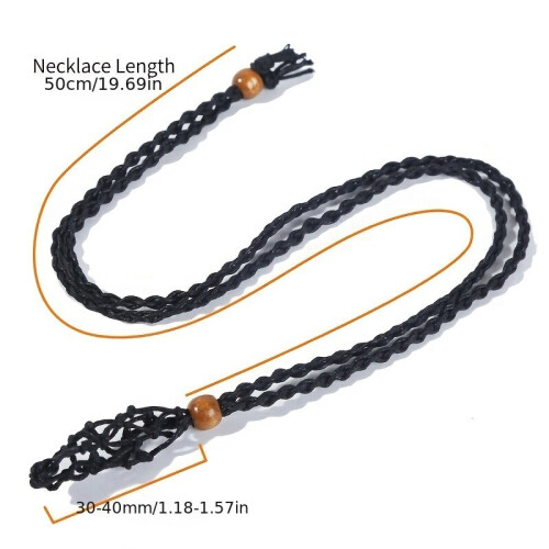 1pc Mesh Pocket Braided Adjustable Retractable Fishing Net 2