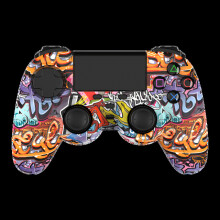 (Little Graffiti) Wireless Controller For PS4 Controller Bluetooth Wireless 2.4G Game PC