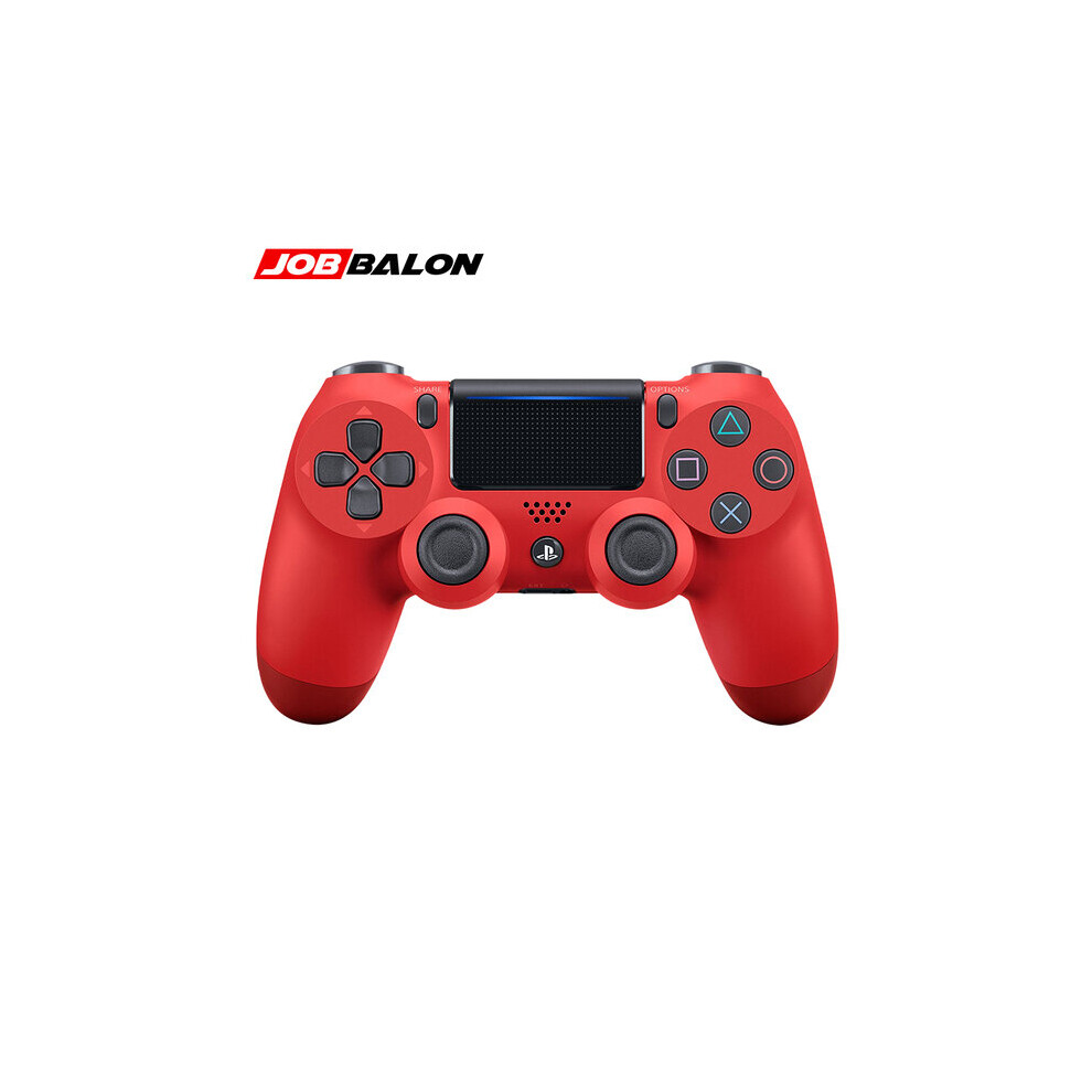 (Red) PS4 Wireless Gamepad PS4 Bluetooth connection full function Controller