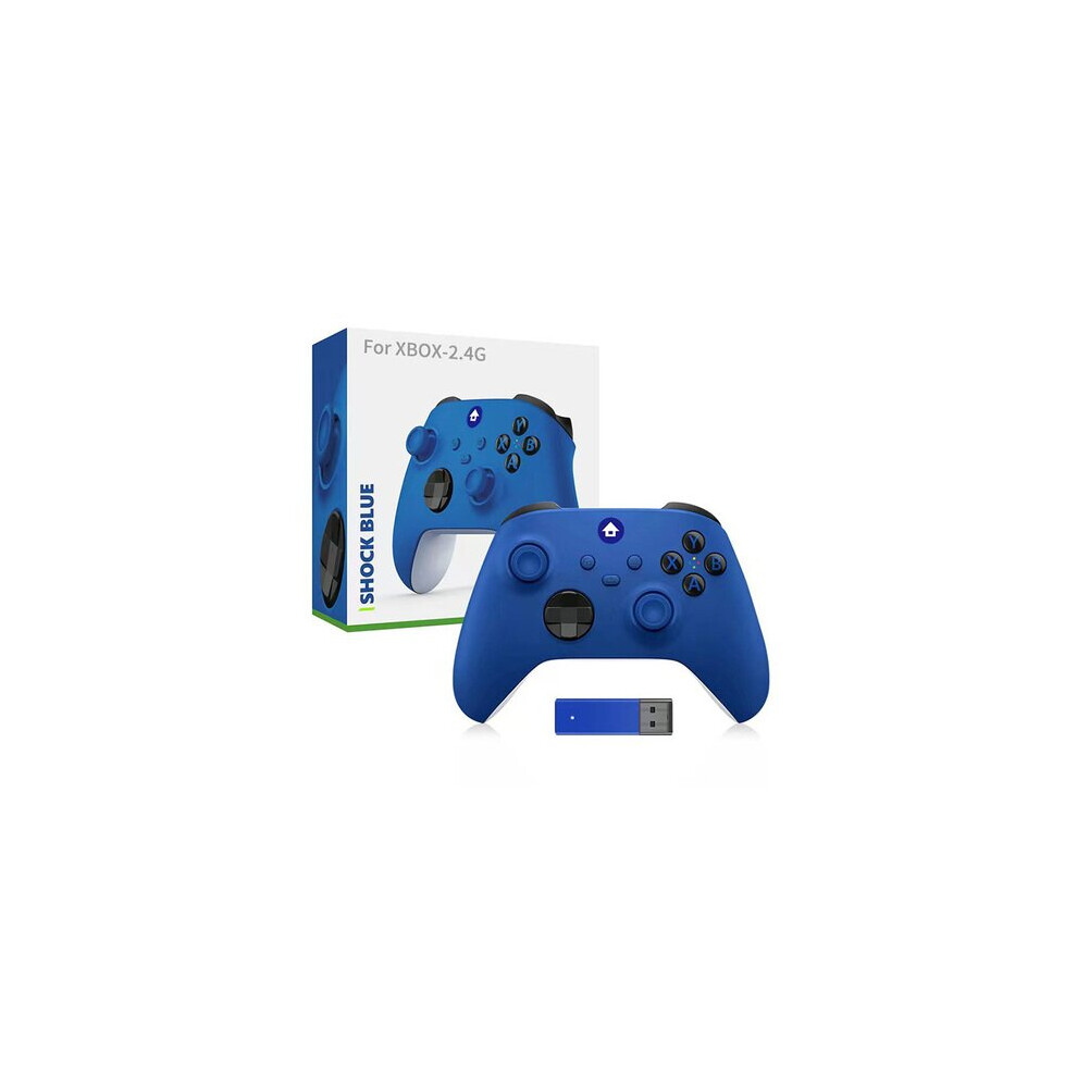 (Blue) 2.4G Wireless Game Controller For Xbox one Series X/S Console Joysticks