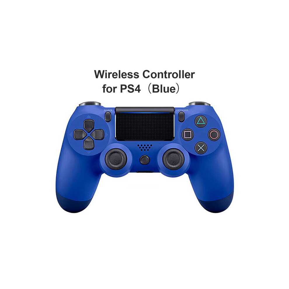 (Blue) Wireless Controller for PS4 Slim Pro Joystick Gamepad Bluetooth JoyPad