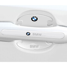 (BMW) 8x Car Door Handle Bowl Anti-Scratch Cover Guard Protector Stickers Accessories