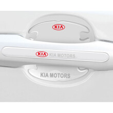 (KIA) 8x Car Door Handle Bowl Anti-Scratch Cover Guard Protector Stickers Accessories