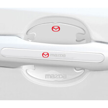 (MAZDA) 8x Car Door Handle Bowl Anti-Scratch Cover Guard Protector Stickers Accessories