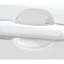 (Transparent ) 8x Car Door Handle Bowl Anti-Scratch Cover Guard Protector Stickers Accessories