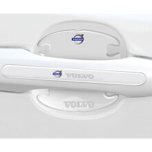 (VOLVO) 8x Car Door Handle Bowl Anti-Scratch Cover Guard Protector Stickers Accessories