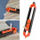 Profile Scribing Contour Gauge Ruler with Lock Precise Carpenter Measuring Tool 1