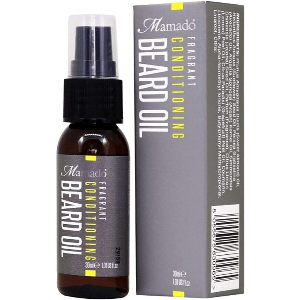 Mamado Mamadoâ® Premium Fragrant Conditioning Beard Oil 30Ml