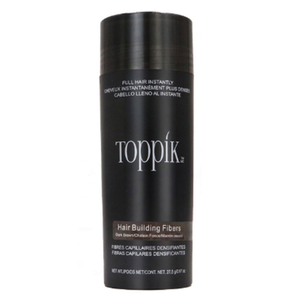 Toppik ( Brown) Hair Building Medium Fibers 27.5G/0.97Oz. Dark/Brown