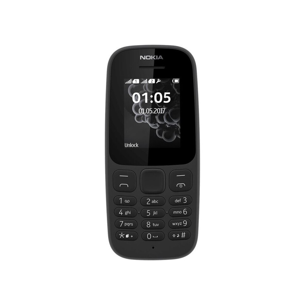 NOKIA 105 TA-1203 SS BLACK OEM-image-OPC-PC6H7VJ-NEW