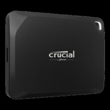 Crucial X10 Pro - SSD - encrypted - 4 TB - external (portable) - USB 3.2 Gen 2 (USB-C connector) - 256-bit AES