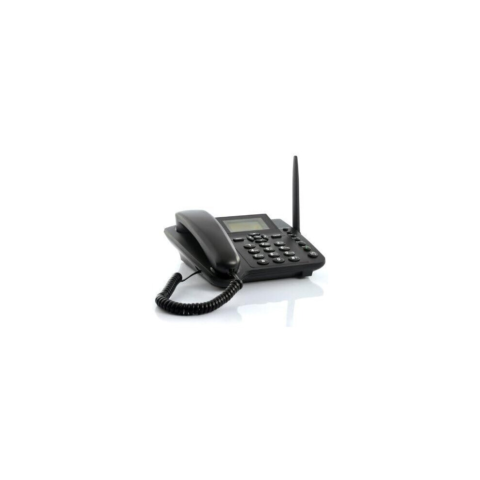 OPENED BOX BW Wireless GSM Desktop Phone -Style with SIM Card Slot