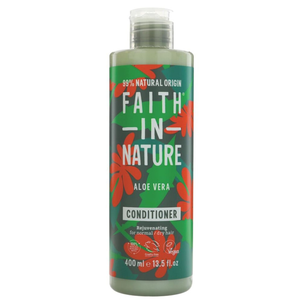 Faith In Nature Conditioner - Aloe Vera - 400ml ( pack of 6 )