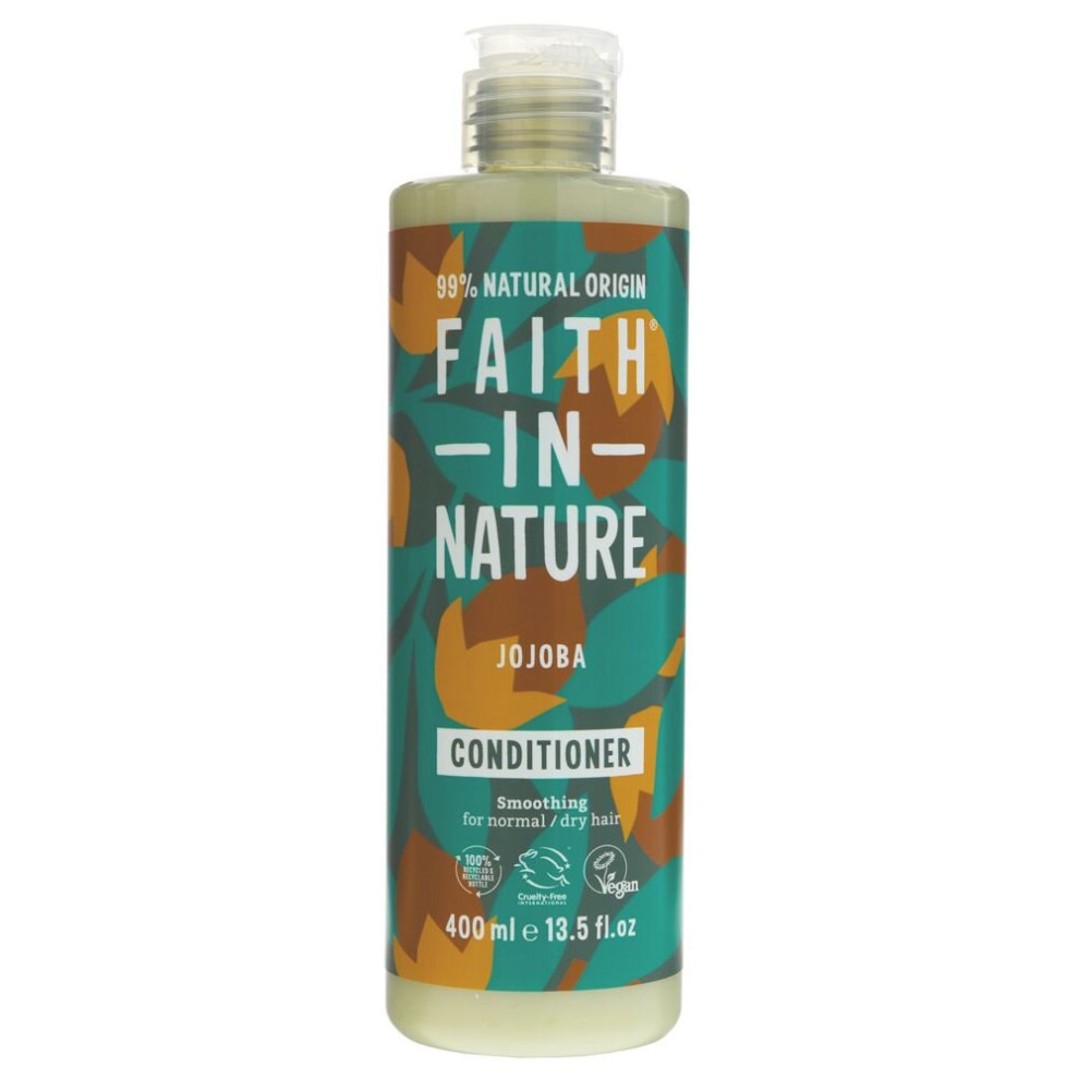 Faith In Nature Conditioner - Jojoba - 400ml ( pack of 6 )